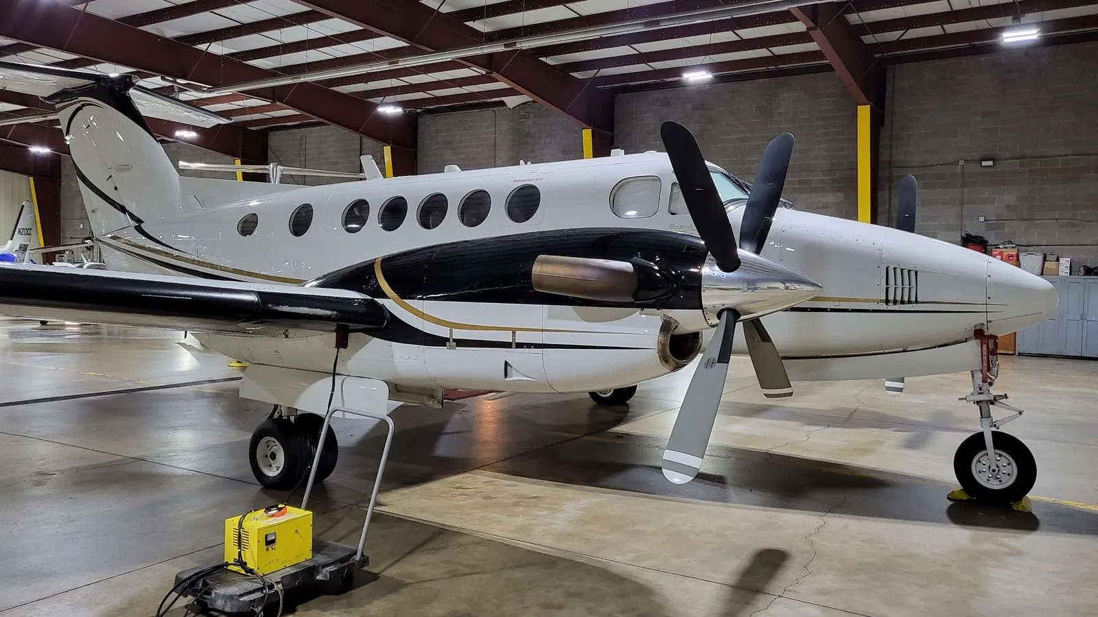 In the hangar